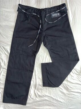 Brand New Black Jiujitsu Gi Pants by RONIN—Never Worn— Size A2